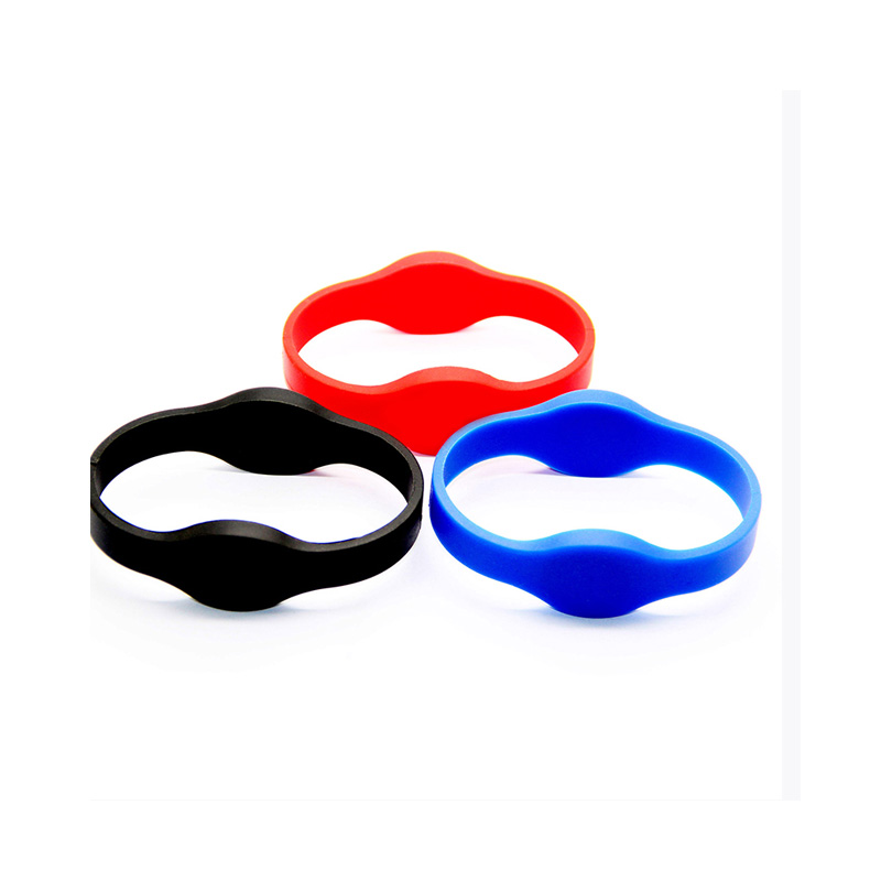 RFID游樂場硅膠腕帶NFC智能硅膠手環定做3