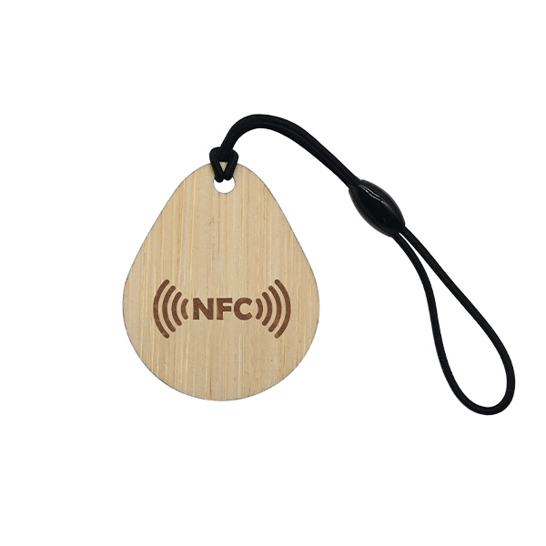 NFC珠子木卡RFID非標木卡木珠木頭珠子手環定制3